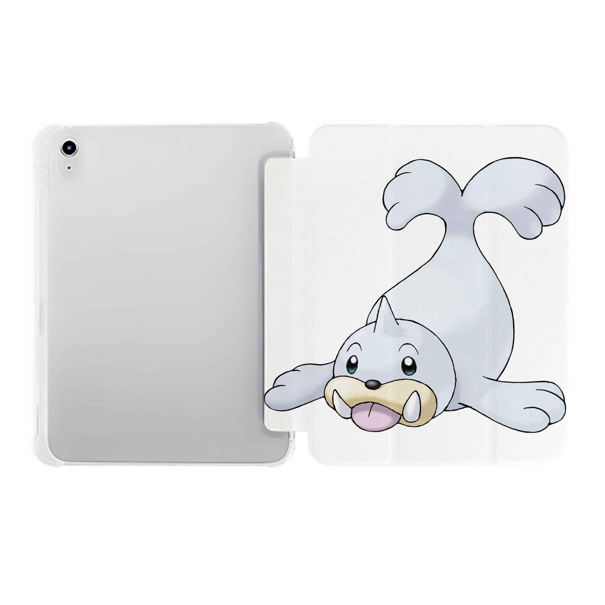 （画像用） ポケットモンスター Pokémon IPad ケース ペン収納付き 三つ折りスタンド PUレザー×シリコン 対応機種9.5/10.5/10.9インチ